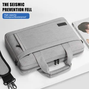 laptop bag sleeve case protective shoulder carrying case for pro 13 14 15 6 17 inch macbook air asus lenovo dell huawei handbag free global shipping