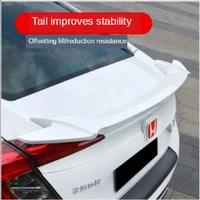 suitable for hondas 10th generation civic spoiler civic 10 2016 2020 aircraft wing four door car tail