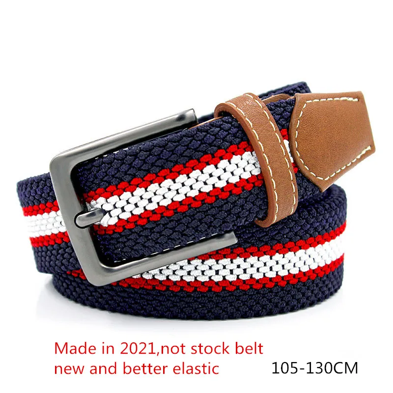 

Wj21318 130 см Новый эластичный холщовый ремень для игры в гольф из резины и полиэстера для молодых мужчин женщин девочек