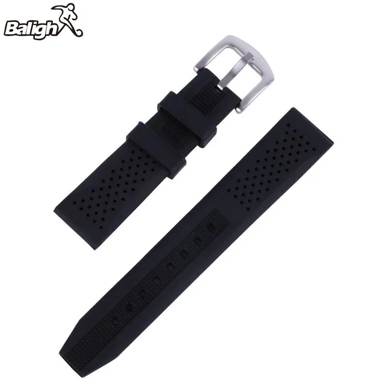 Ремешок силиконовый водонепроницаемый для мужских наручных часов Модный