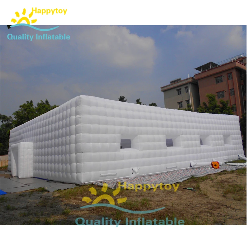 Высокое качество красочные красивые светодиодные белые большие надувные