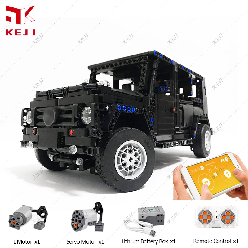 Конструктор для мальчиков KEJI MOC-2425 G500 SUV AWD