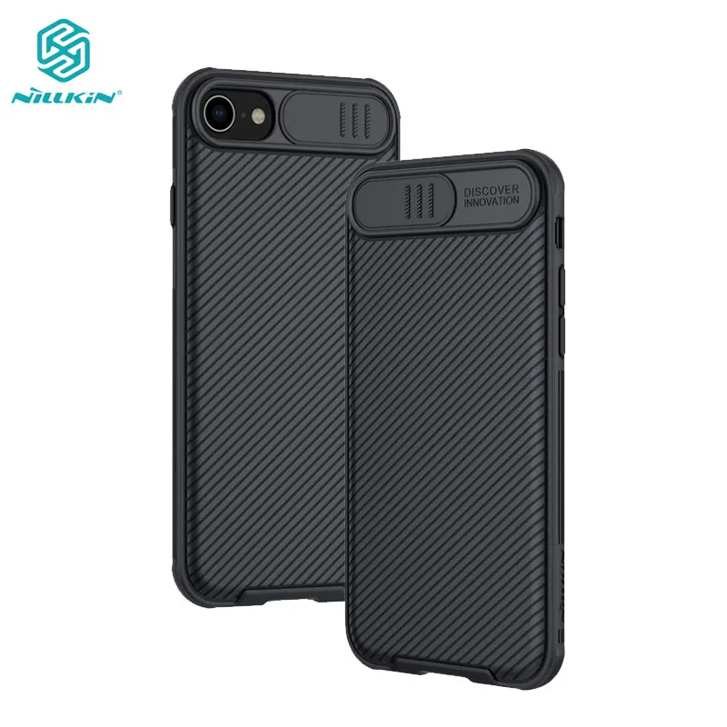 

Camera Protection Case for iPhone SE 2020 7 8 Nillkin Slide Protect Protection Cover for iPhone SE 2 Case