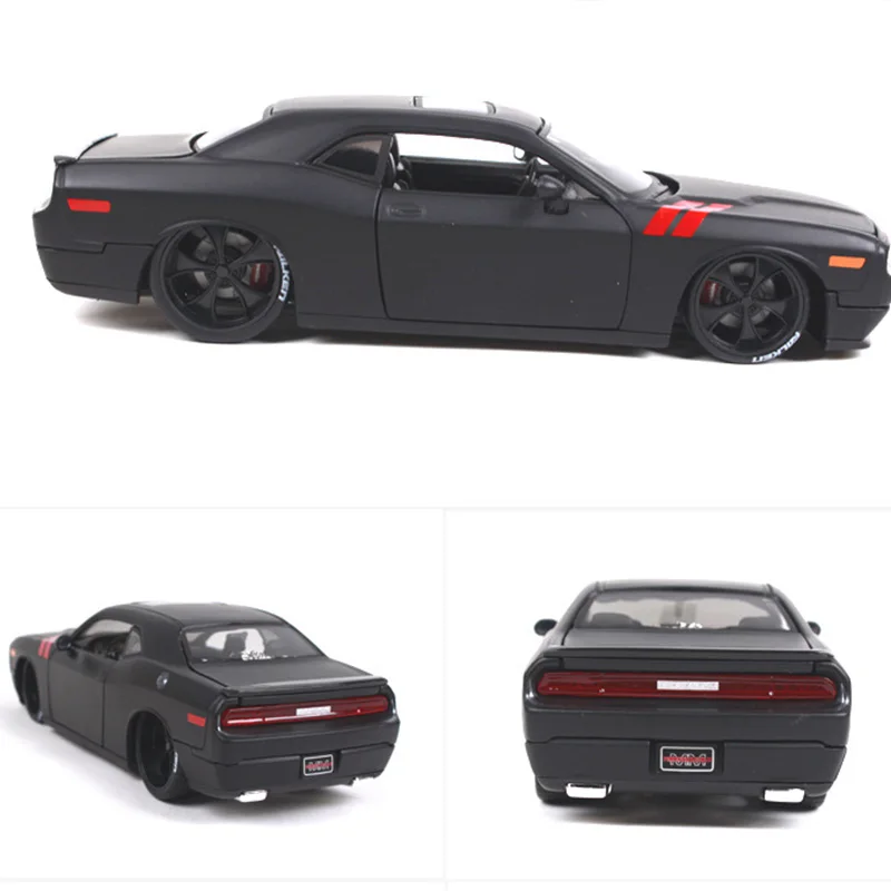 1:24 Dodge Challenger 1970 мышцы ретро спортивный автомобиль, 1:24 передовая Игрушечная машина из сплава, Коллекционная модель литая под давлением металлическая модель игрушечного автомобиля