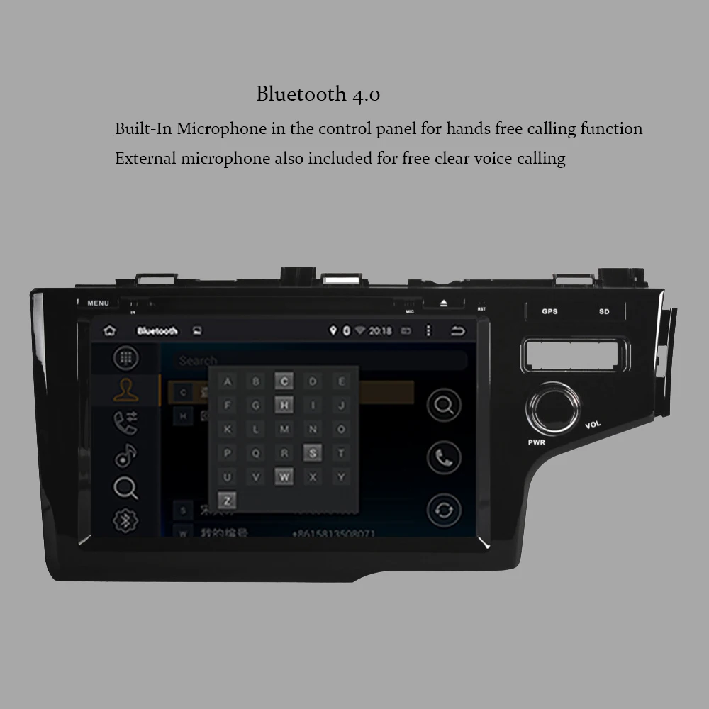 Android 10 0 Восьмиядерный Автомобильный GPS-навигатор для Honda Fit/Jazz правое Вождение