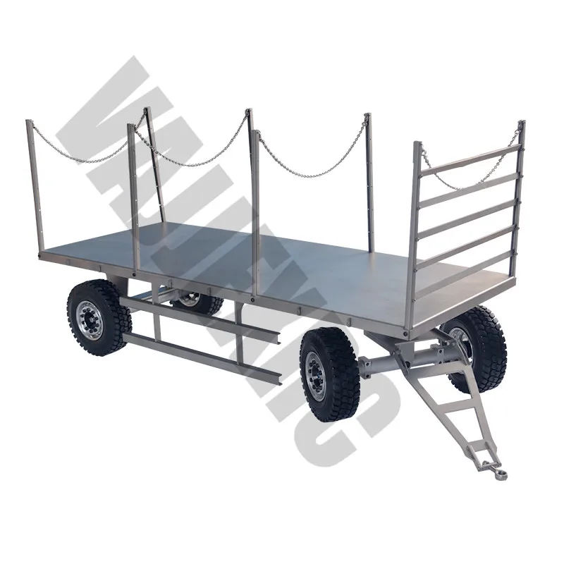 Металлический трейлер деревянный транспортный для грузовика с дистанционным