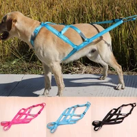 dog sled weight pulling harness pet mushing harnesses for large work dogs training dog exercise bikejoring skijoring scootering