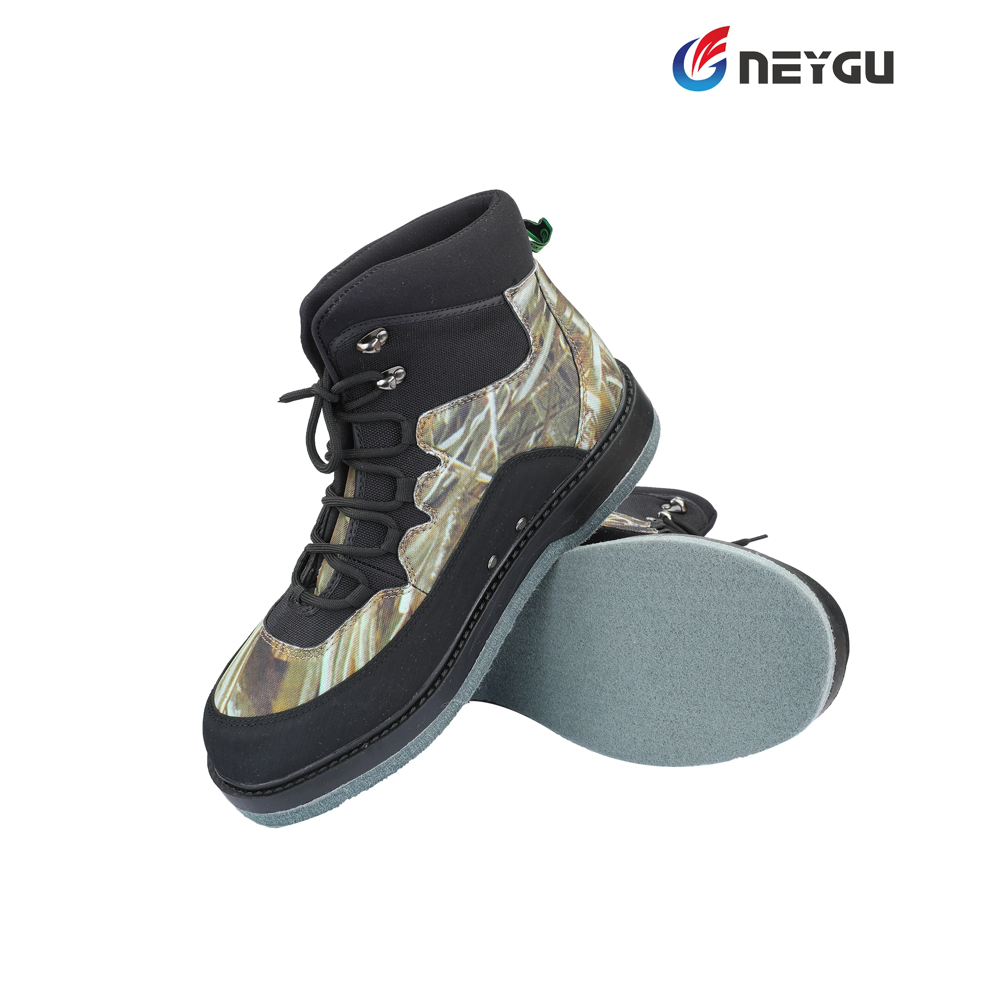 Ботинки Neygu camo с войлочной подошвой, изготовленные из быстросохнущей ткани. Aqua сапоги могут быть использованы в Отдых на природе, охота