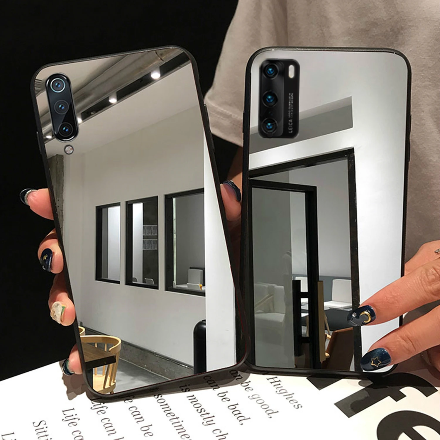 Зеркальный Мягкий силиконовый чехол для Huawei P30 P40 Y6 Y9 Y6P Y7P Honor 8X 8A 9 9X 9A 9C 10 10i 20 30 30S Lite