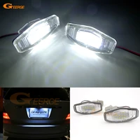 for honda odyssey mk2 2000 2004 excellent ultra bright smd led license plate lamp light lamp no obc error car accessories