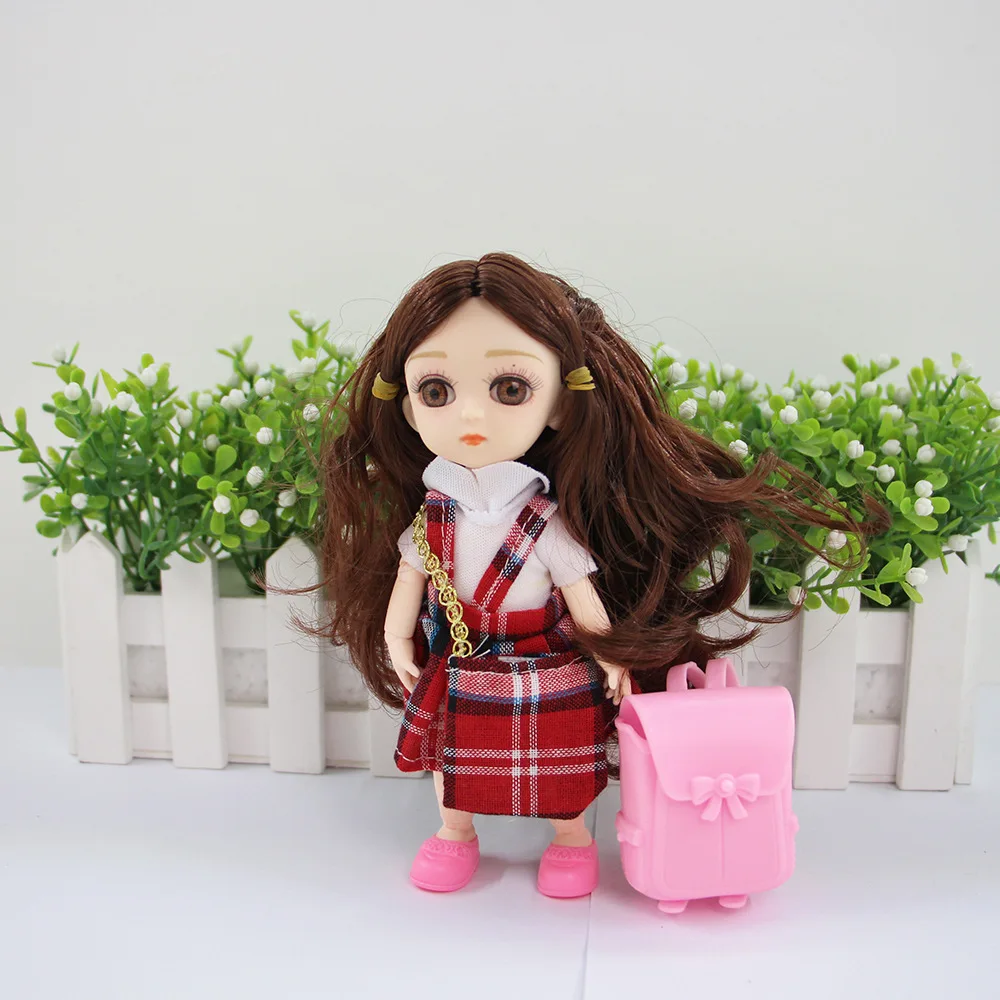 17 см 1/8 Bjd куклы 13 подвижные Соединенные с одеждой туфли модные игрушки для