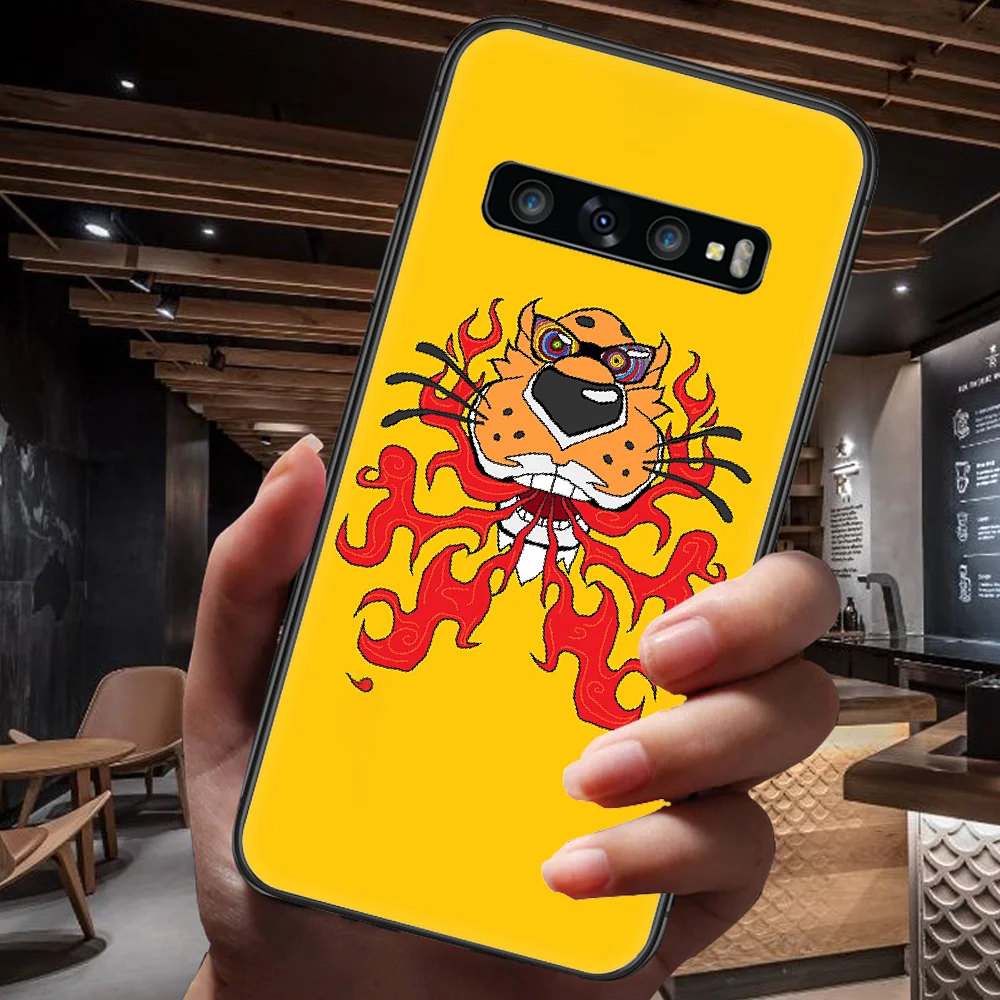 

Cheetos Phone Case For Samsung Galaxy Note S 8 9 10 20 Plus E Lite Uitra black Bumper Silicone Coque Tpu Back Pretty Hoesjes
