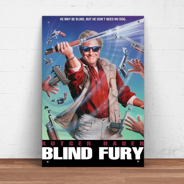 

Метал из оловянного знака «Слепой фурии», 1990, металлический знак, металлический декор, настенный знак, украшение на стену (20 см x 30 см)