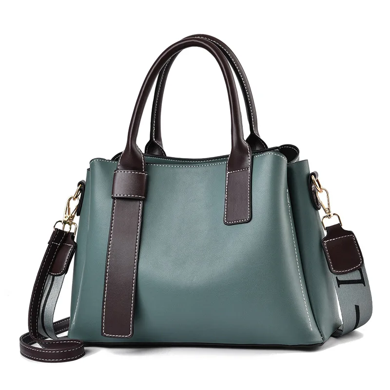 

New 2021 Vintage Brand Luxury Women Leather Handbags Fashion Ladies Large Capacity Crossbody Bags Shoulder Tote Messenger Bag