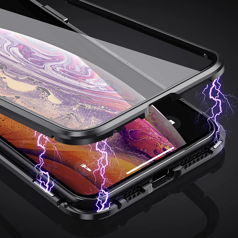Магнитный чехол для Apple iphone 11 Pro 360 Защитный чехол для iphone 11pro Max a iphone 11pro двойное стекло в рамке чехол Fundas Coque