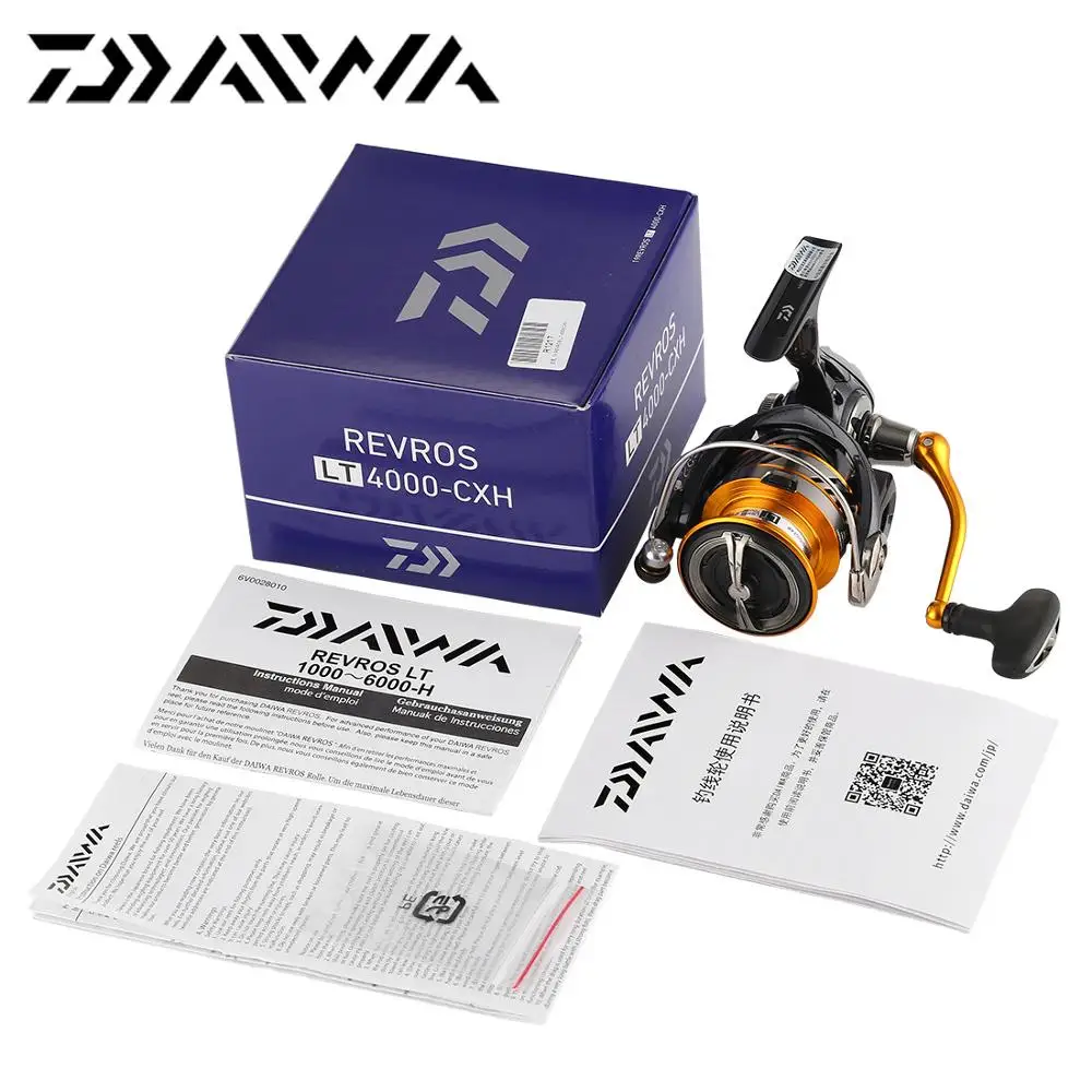 Оригинальная спиннинговая Рыболовная катушка DAIWA REVROS LT 1000XH 2000XH 2500XH 3000CXH