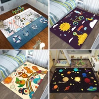 high quality baby play mat toys for childrens animal flannel mat kids mat baby play rectangular carpet in the childrens room