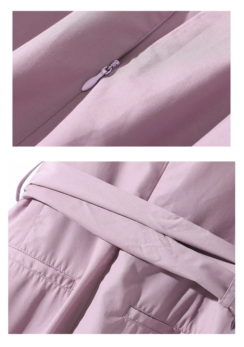 

2021 Women Summer Sleeveless Cotton Dress O-Neck Pure Color High Waist Women Midi Length Elegant Dress With Belt Vestidos