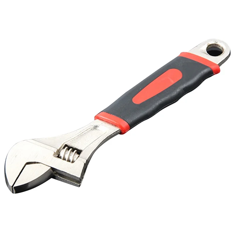 Adjustable Wrench Chromium Vanadium Steel Universal Spanner Mini Nut Key Snap Grip Repair Hand Tools | Инструменты
