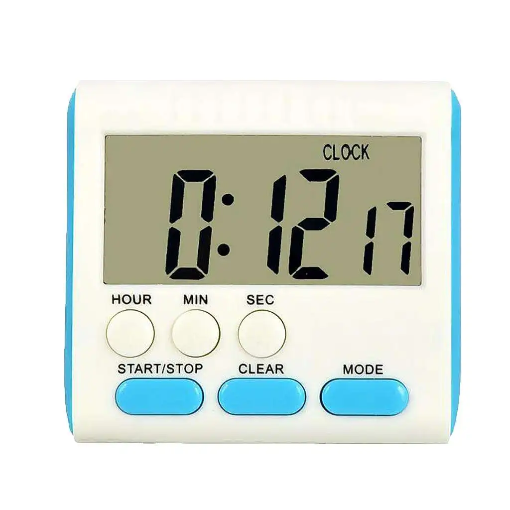 

Professional Digital Kitchen Timer Count down or Countup Alarm Magnetic 4 Colors