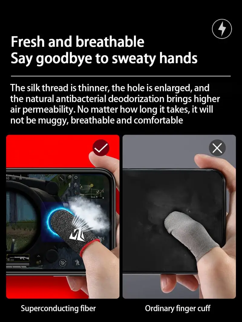 Дышащие перчатки для игрового контроллера Pubg с защитой от пота и царапин |