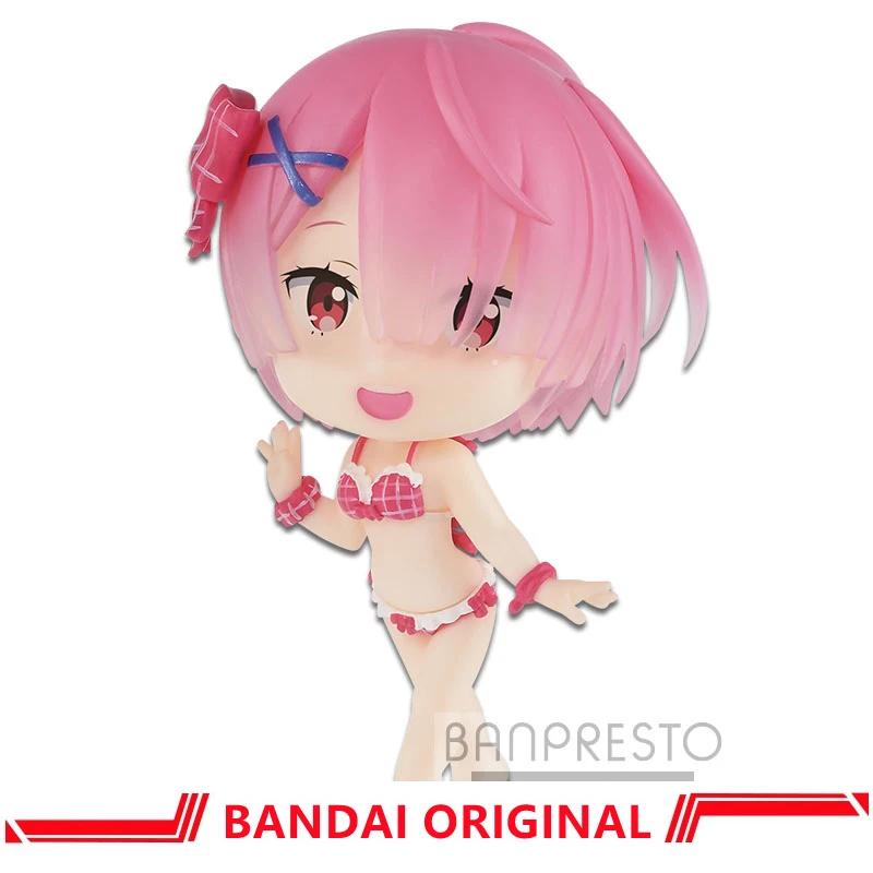 

Japan Original BANDAI BANPRESTO Zero-Starting Life in Another World Small Figure vol.2 Ram, anime character