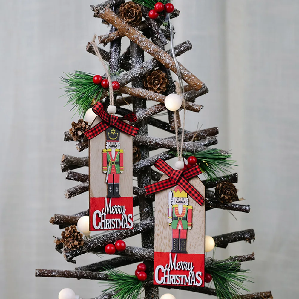 Грецкий орех солдат деревянная подвеска деревянные подвесные рождественские