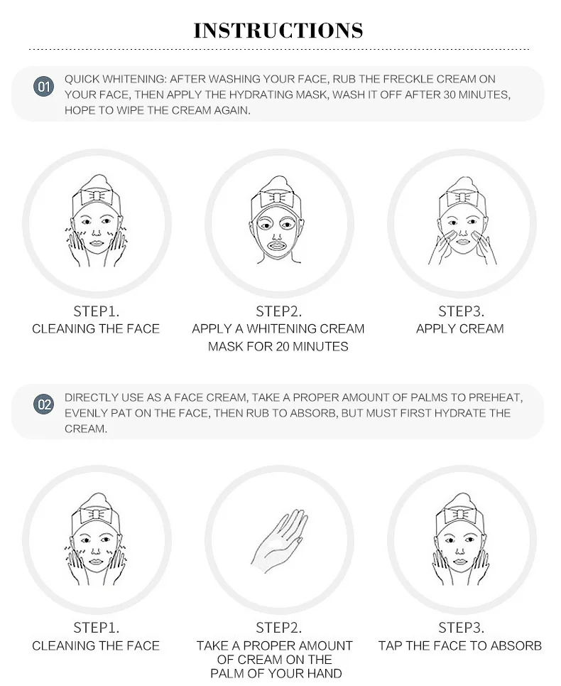 Крем для лица отбеливания веснушек г. эффективное удаление мелазмы пигмент от