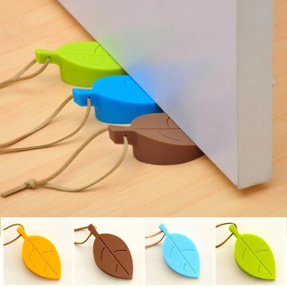 4 вида цветов милый мультяшный дверной стопор силиконовая дверная стопа защитная