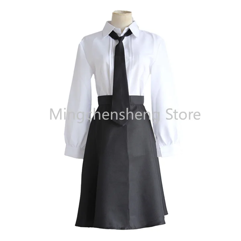 

Anime Bungo Stray Dogs Cosplay Akiko Yosano Cosplay Armed Detective Agency Girl Cosplay Women's Casual Shirt Skirt Uniforms