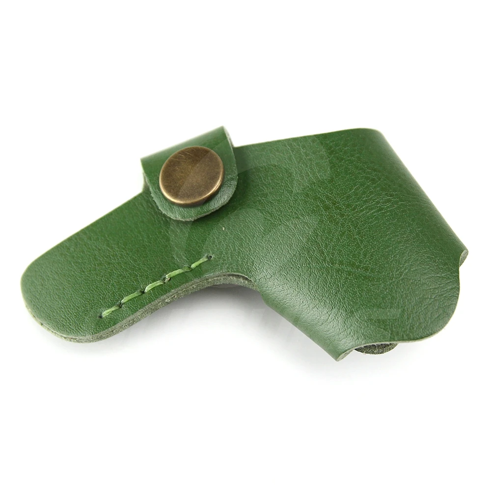 OUMURS Universal Motorcycle Gear Shift Lever Protector Leather Sock Boot Shoe Case Cover Green For Yamaha Kawasaki Harley |