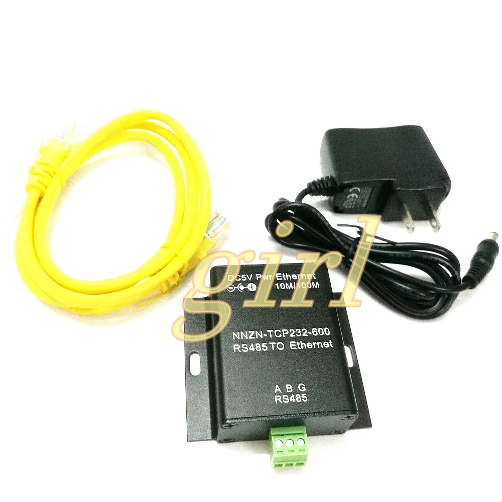 NNZN TCP232 600 RS485 Серийный Сервер 485 поворот Ethernet MODBUS RTU в TCP|Крышки переключателей| |
