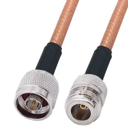 

N Male to N Female Plug RF Adapter Pigtail Coaxial RG142 Jumper Cable