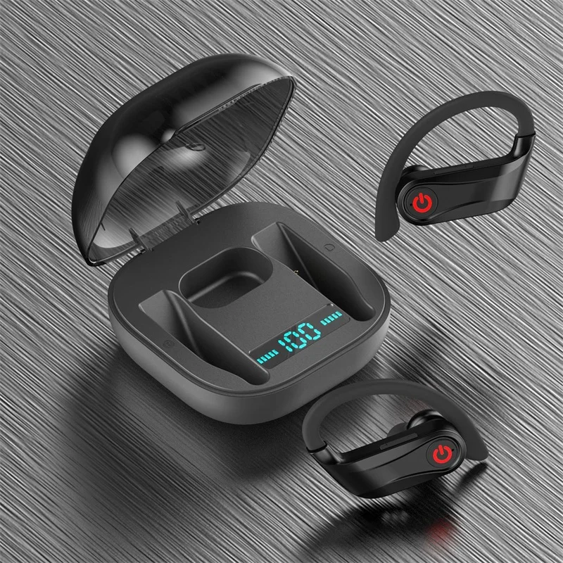 TWS Bluetooth наушники спортивные наушники с шумоподавлением истинные Беспроводные наушники с микрофоном водонепроницаемый дисплей power Pro