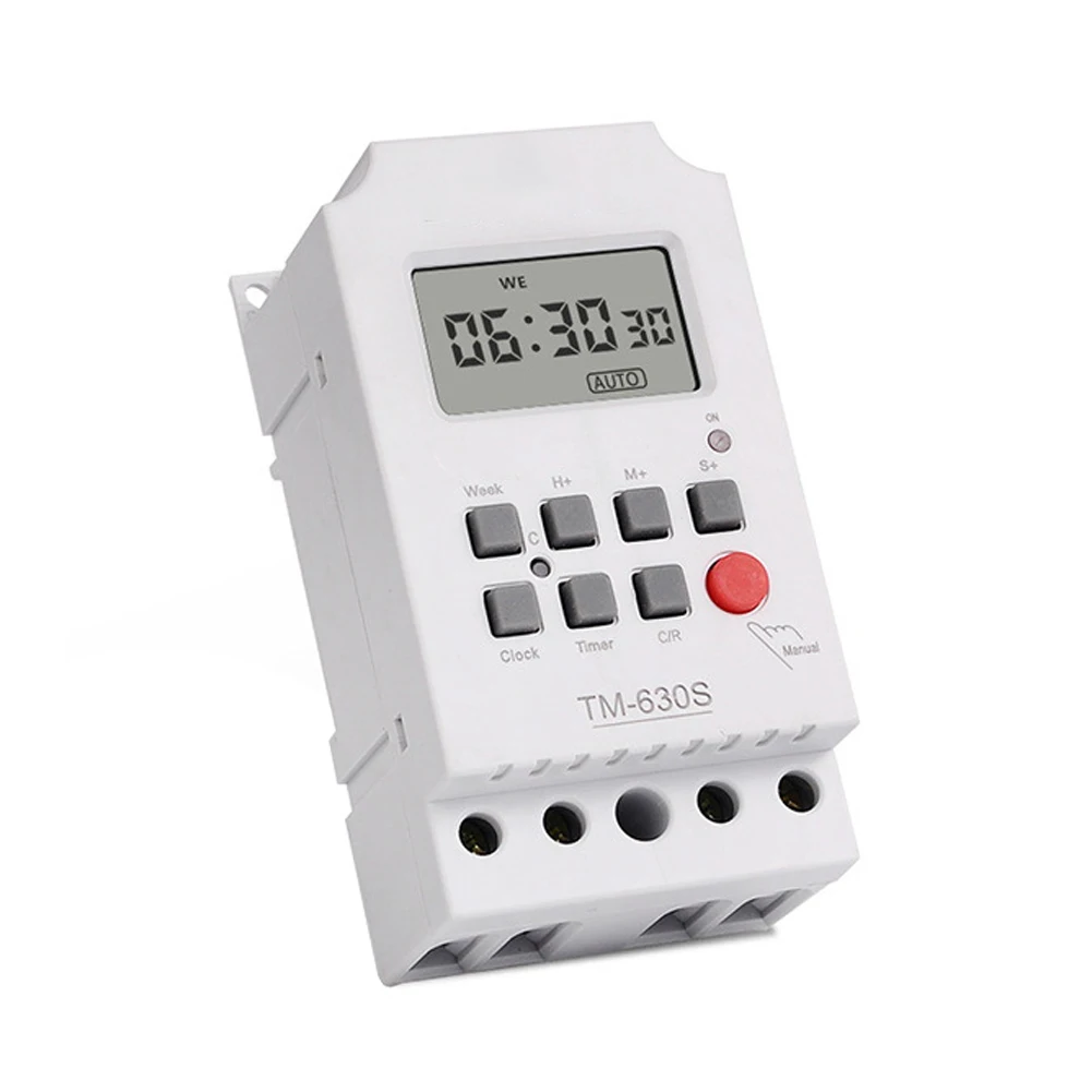 

Programmable Timer Switch Electronic Relay Digital Weekly Power Direct Output LCD Display 12V Electronic Digital Timer Switch