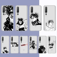 toplbpcs choso jujutsu kaisen anime phone case for redmi note 5 7 8 9 10 a k20 pro max lite for xiaomi 10pro 10t