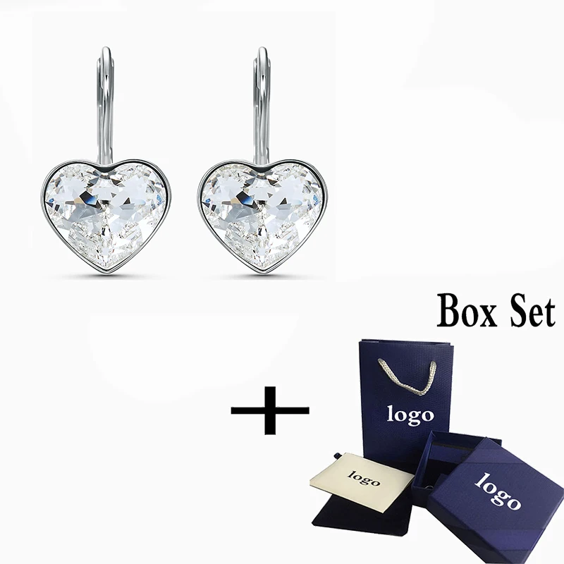 Новые красивые серьги в форме сердца AWS 2020 идеальное и элегантное украшение