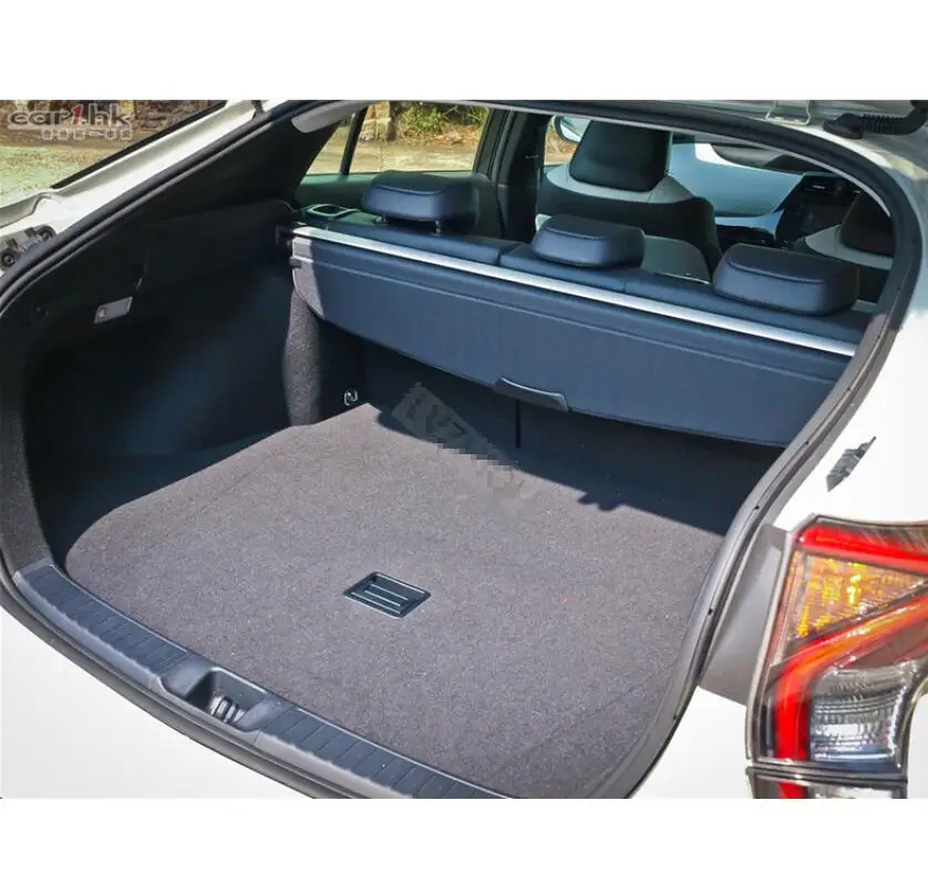 

For Rear Trunk Cargo Cover For TOYOTA PRIUS 2018 2019 2020 High Qualit Security Shield Black Beige Auto Accessories