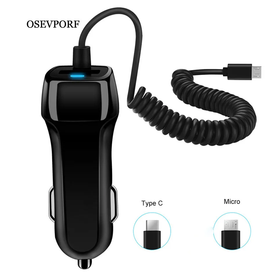 Автомобильное зарядное устройство для телефона автомобильное Mini USB Samsung Note 8 9 S9 S8