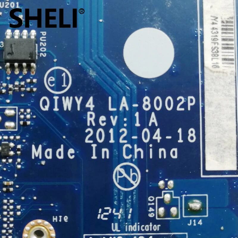 Материнская плата для ноутбука lenovo Y580 GTX-660M GTX660M GTX-660 GTX660 2GB 2G QIWY4 LA-8002P HM76 материнская плата для ноутбука