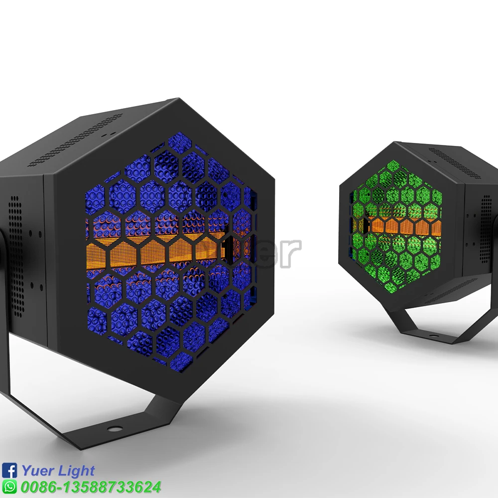 Диско светодиодный RGBW мини-вспышка для сцены DJ Янтарный окрашенный стробоскоп