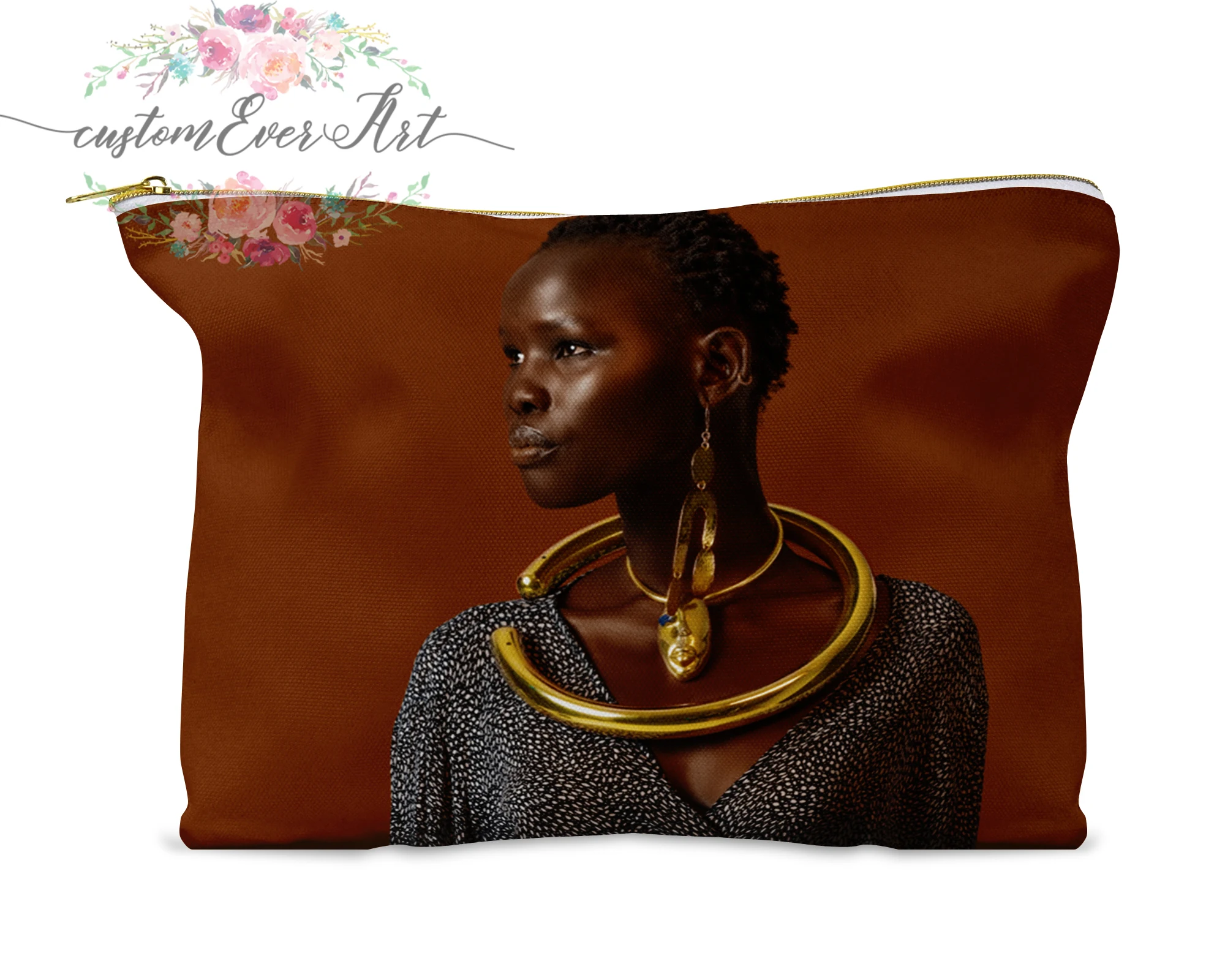 

Shanelle Nyasiase cosmetic bag personalized small makeup bag funny makeup organizer toiletry bag zipper pouch