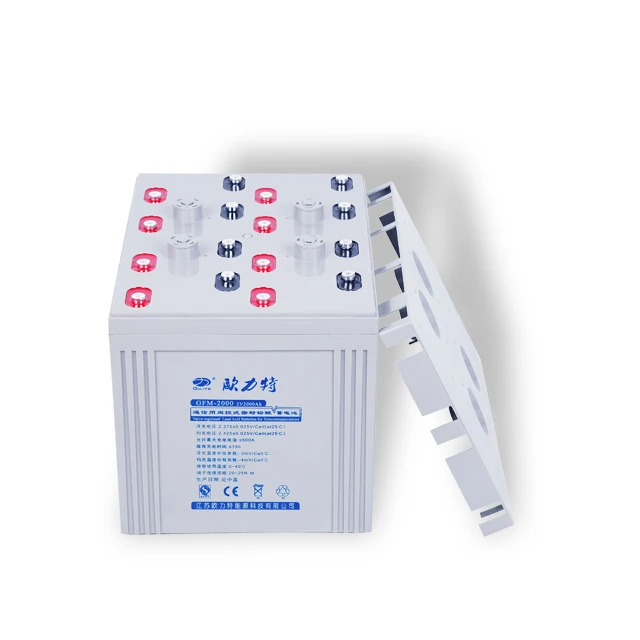 

2V1500AH Gel Battery Lead Acid Oliter Battery Off-grid Solar System Energy Storage UPS Back-up Power Telecommunication Wind