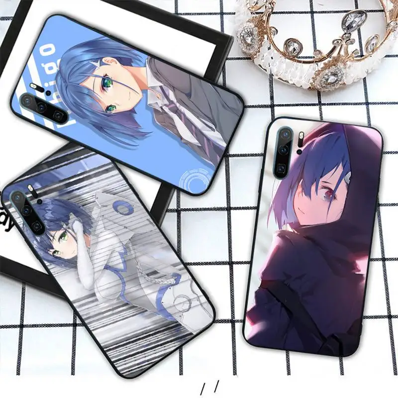 

ichigo darling in the franxx Phone Case For Huawei honor Mate P 10 20 30 40 i 9 8 pro x Lite smart 2019 nova 5t