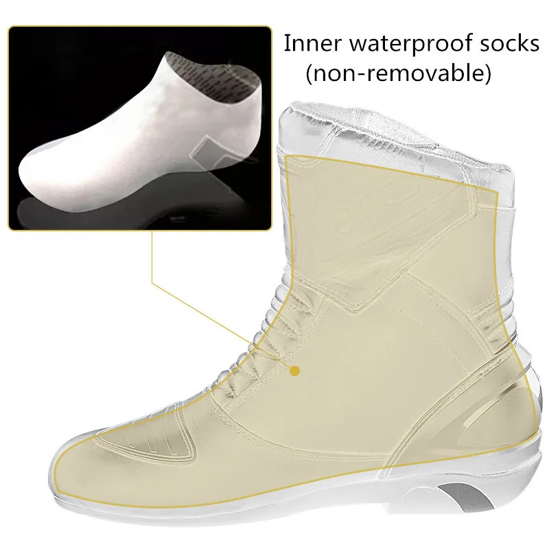 Сапоги для верховой езды Yakushi мотоциклетная обувь мужская модель нескользящая