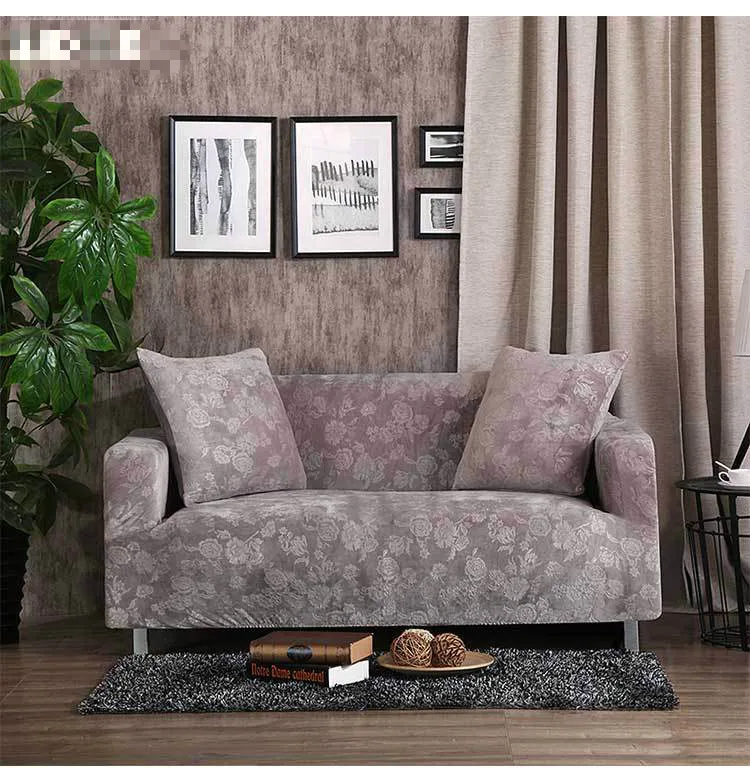 Тиснение стрейч диван крышка для Гостиная мульти Размеры все включено кожаный из