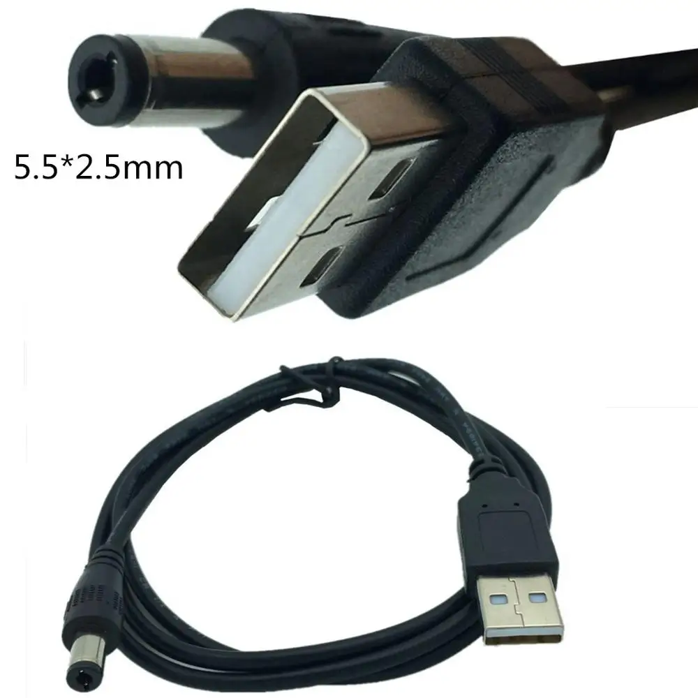 USB 2 0 к DC 5 мм x кабель преобразователь питания адаптер постоянного тока провод