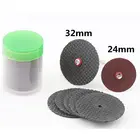 Металлический резной диск из смолы с двойной сеткой 10 шт.лот для шлифовального станка роторный инструмент круговой шлифовальный диск аксессуар