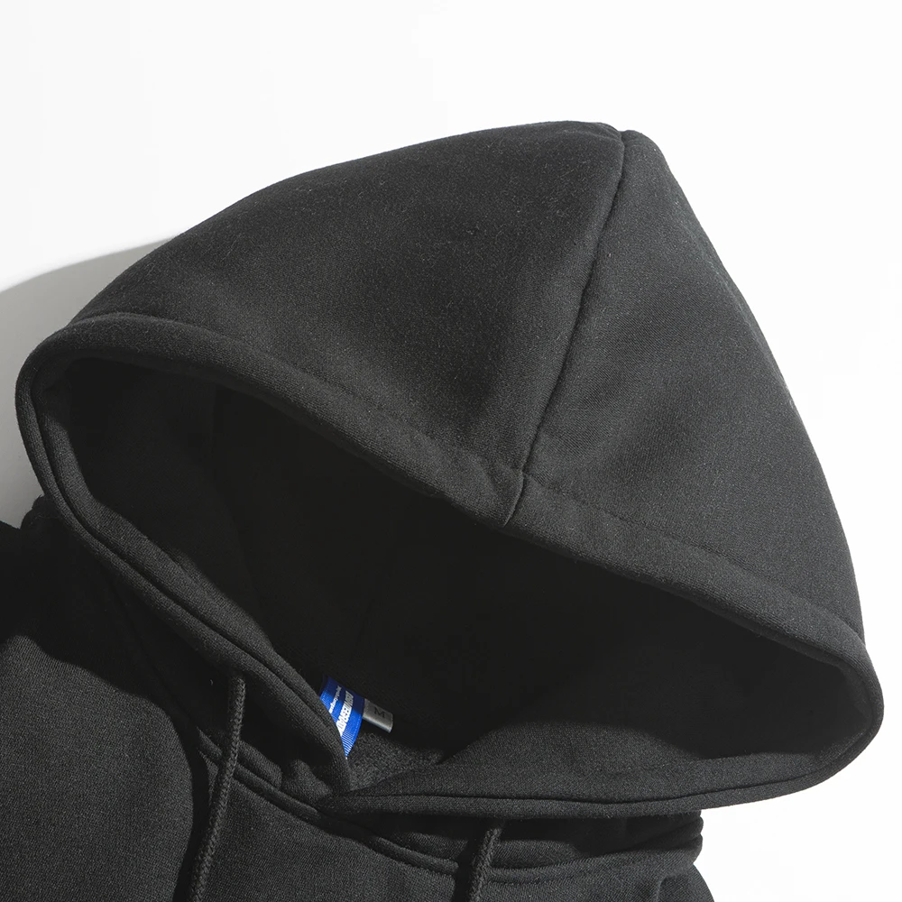 

Men Hoodie Hip Hop Streetwear Cartoon Mermaid Print Oversize 100% Cotton 2020 Autumn Harajuku Pullover Sweatshirt Mens Hoodies