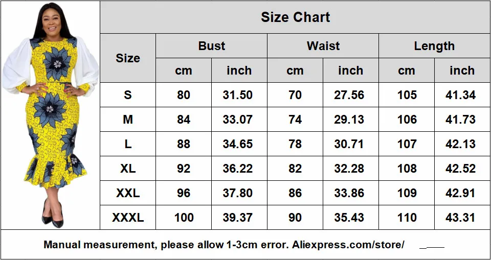 Африканский желтый принт платья для женщин в африканском стиле Вечерние с